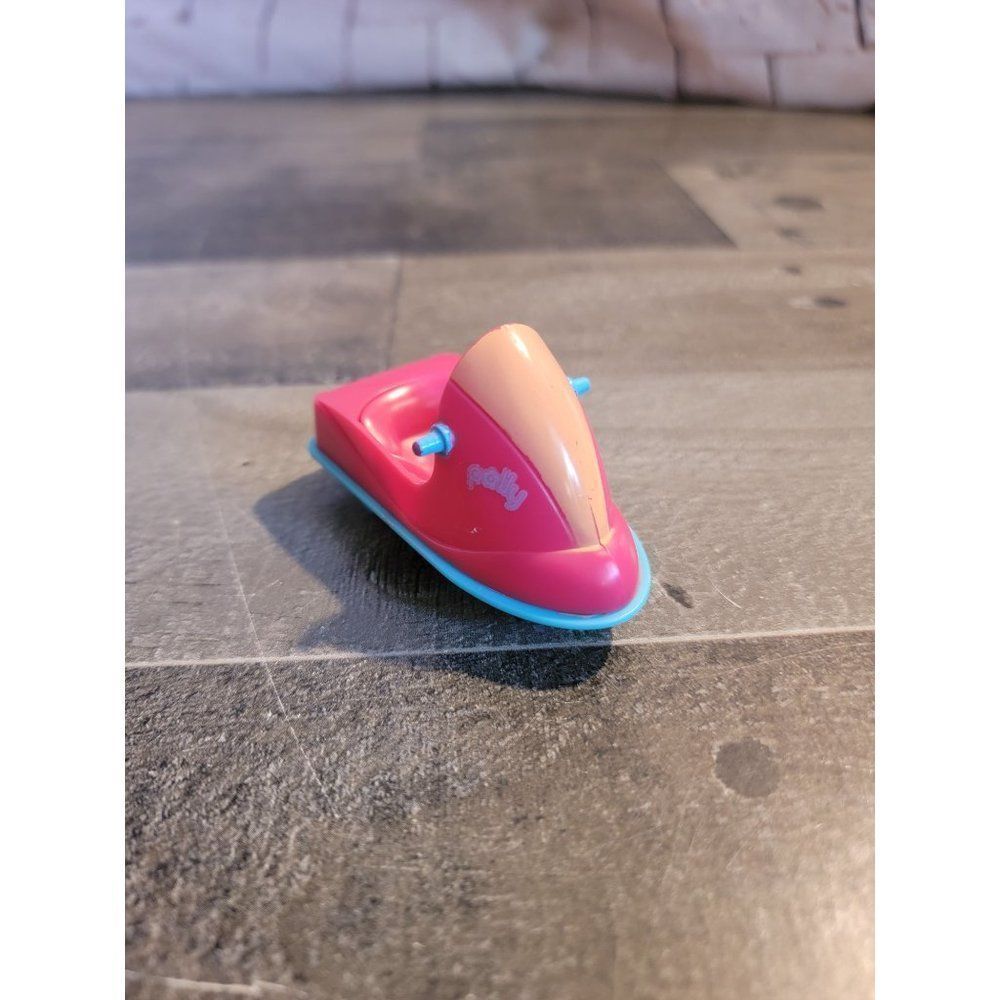 Polly pocket pink jet ski car doll accessory
